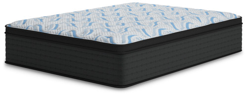 Elite Springs Plush - Gray/Blue - California King Mattress (M40651) by Ashley