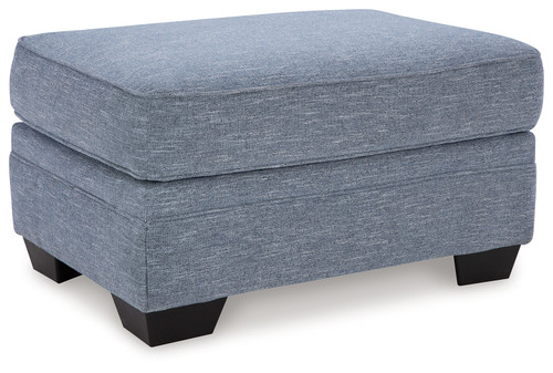 Carissa Manor - Denim - Ottoman (3260414) by Ashley