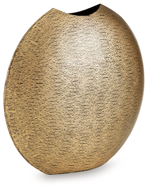 Iansboro - Antique Gold Finish - Vase (A2000697) by Ashley Iansboro - Antique Gold Finish - Vase (A2000697) by Ashley