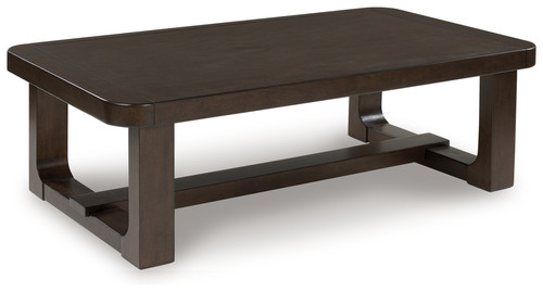 Breckington - Dark Brown - Coffee Table (T856-1) by Ashley