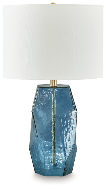 Tallow - Blue - Table Lamp (L430854) by Ashley