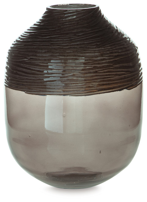 Harpwick - Iridescent Gray - Vase (A2000727) by Ashley