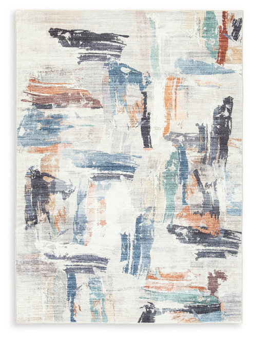 Hessland - Multi - 8' x 10' Washable Rug (R407051) by Ashley