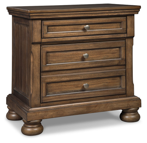 Flynnter - Medium Brown - Nightstand (B719-92) by Ashley