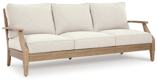 Carter Hall - Beige - Outdoor Sofa with Cushion (P601-838) by Ashley
