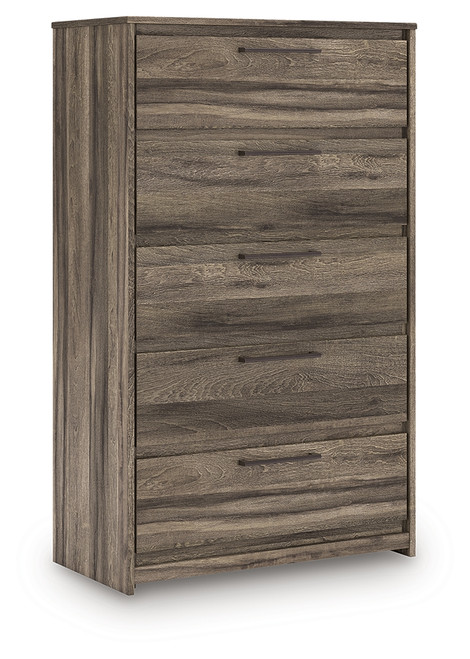 Elbrim - Brown - Chest of Drawers (PCB2005-46) by Ashley