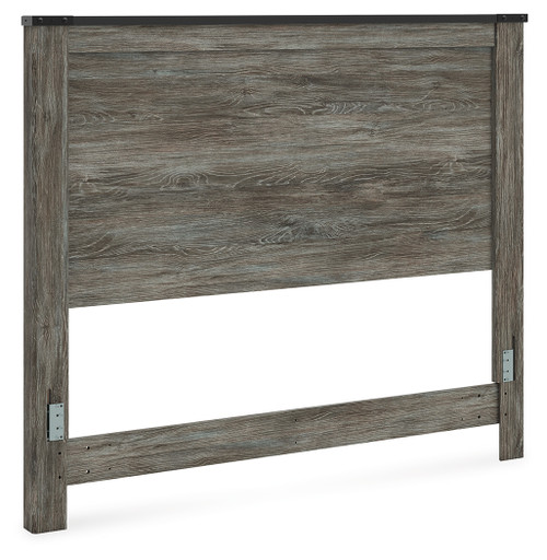 Frandern - Gray - Queen Panel Headboard (B4480-57) by Ashley