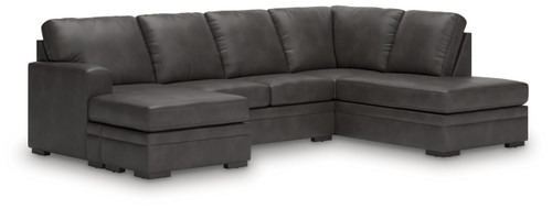 Lofton-Pike - Shadow - 2-Piece Sectional with Chaise (PC61610S1) by Ashley