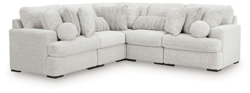 Cuddle Plush - Arctic - 5-Piece Sectional (PC59106S2) by Ashley