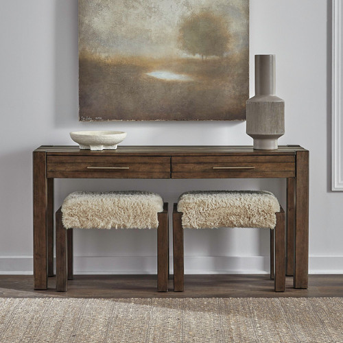 Broadmore - Cobblestone Brown - Alt 3 Piece Set (449-OT-A3PCS) by Liberty Furniture