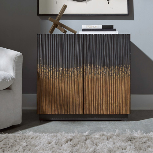 Fiore - Satin Espresso - 2 Door Accent Cabinet (2231-AC2000) by Liberty Furniture