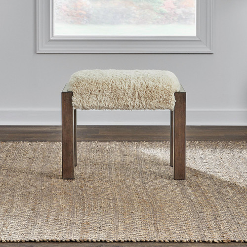 Broadmore - Cobblestone Brown - Uph Console Stool (449-OT9001) by Liberty Furniture