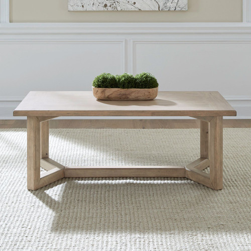 Proximity Place - Barley Buff - Rectangular Cocktail Table (780-OT1010) by Liberty Furniture Proximity Place - Barley Buff - Rectangular Cocktail Table (780-OT1010) by Liberty Furniture