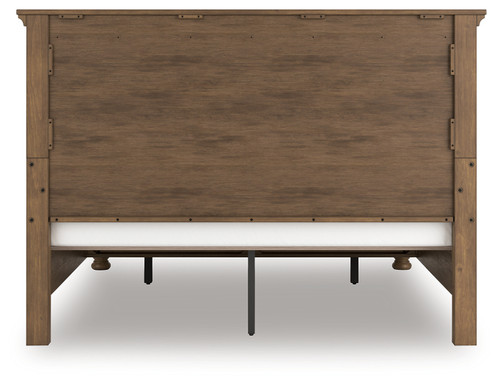 Feddinger - Medium Brown - King Panel Storage Bed (PCB779B12) by Ashley