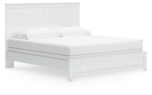 Bostwick Shoals - White - King Panel Bed (B139B47) by Ashley