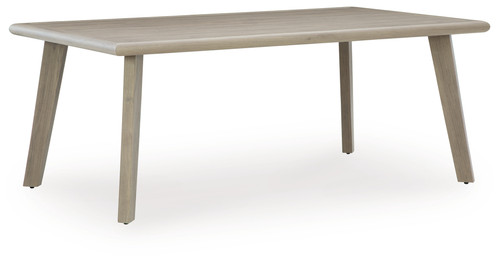 Cliff Trails - Beige - Outdoor Dining Table (PCP690-625) by Ashley