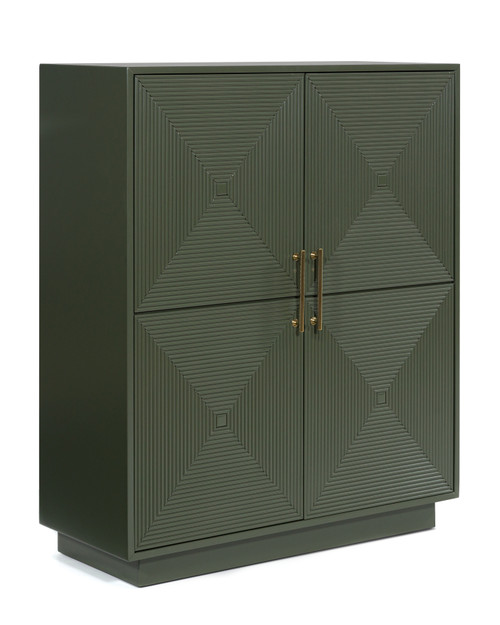 Geirwood - Dark Green - Accent Cabinet (A4000676) by Ashley