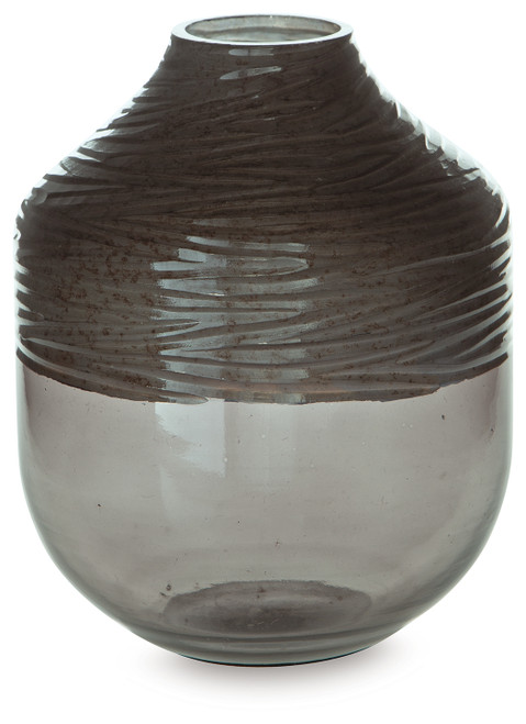 Harpwick - Iridescent Gray - Vase (A2000726) by Ashley