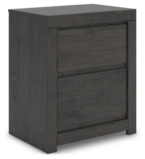 Fraluna - Charcoal - Nightstand (PCB3370-92) by Ashley