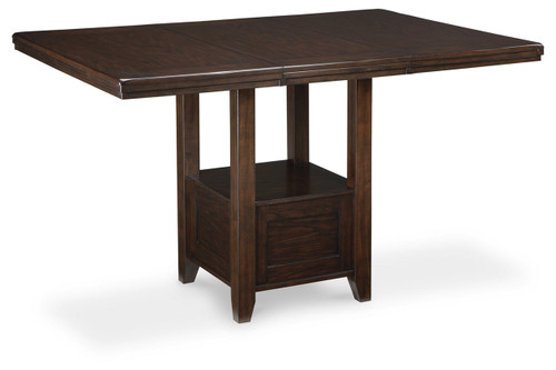 Haddigan - Dark Brown - Counter Height Dining Extension Table (D596-42) by Ashley