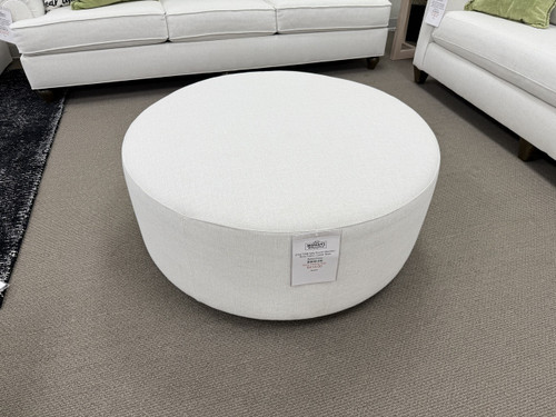 Kelly Round Ottoman w/ Revolution Performance Fabric