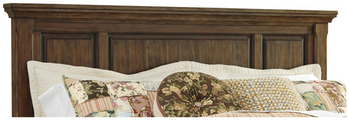 Flynnter - Medium Brown - Queen Panel Headboard (B719-57) by Ashley