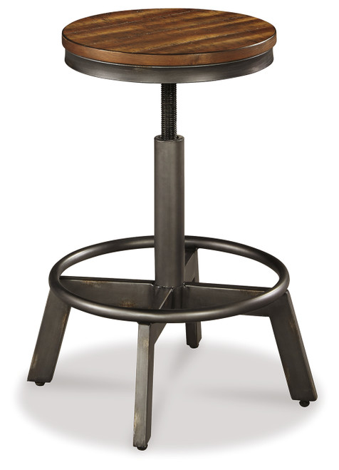 Torjin - Brown/Gray - Counter Height Stool (Set of 2) (D440-024) by Ashley