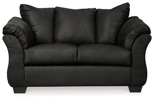 Darcy - Black - Loveseat (7500835) by Ashley