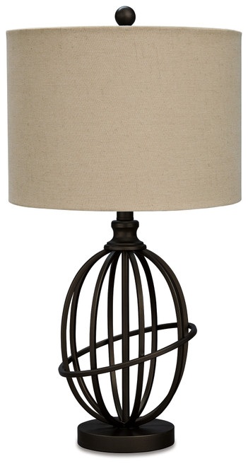 Manasa - Dark Brown - Table Lamp (L204164) by Ashley