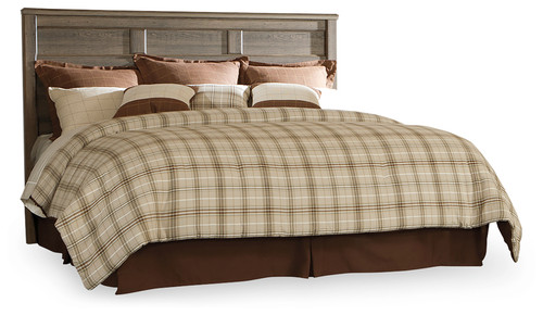 Juararo - Dark Brown - King/California King Panel Headboard (B251-58) by Ashley