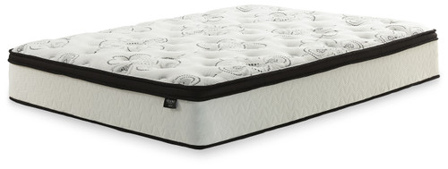 Chime 12 Inch Hybrid - White - King Mattress in a Box (M69741) by Ashley