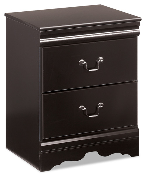 Huey Vineyard - Black - Nightstand (B128-92) by Ashley