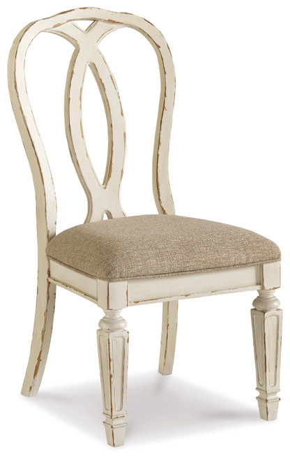 Realyn - Chipped White - Dining Chair (Set of 2) (D743-02) by Ashley