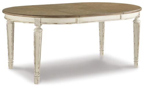 Realyn - Chipped White - Dining Extension Table (D743-35) by Ashley