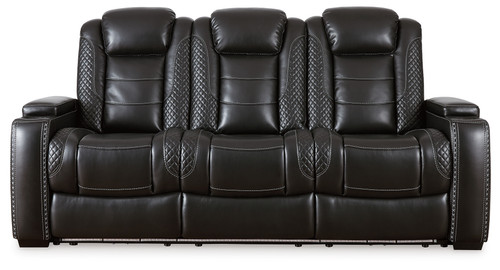 Party Time - Midnight - Power Reclining Sofa (3700315) by Ashley