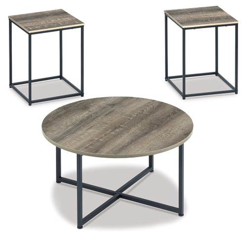 Wadeworth - Two-tone - Table (Set of 3) (T103-213) by Ashley