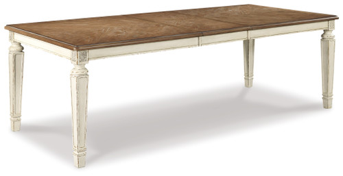 Realyn - Chipped White - Dining Extension Table (D743-45) by Ashley