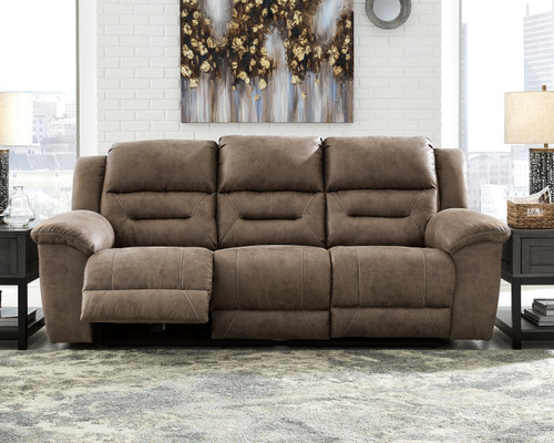 Stoneland - Fossil - Reclining Sofa (3990588) by Ashley