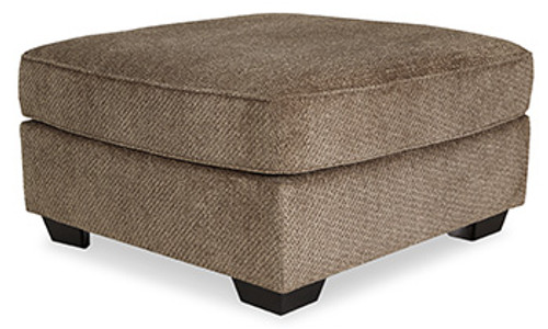 Graftin - Teak - Oversized Accent Ottoman (9110208) by Ashley