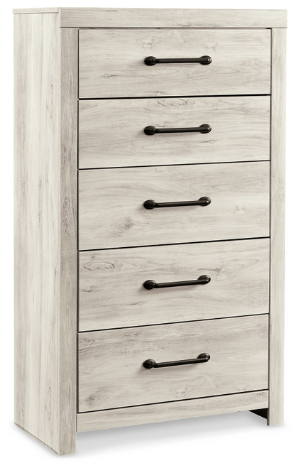 Cambeck - Whitewash - Chest of Drawers (B192-46) by Ashley