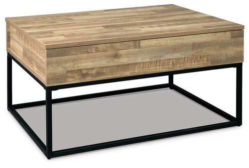 Gerdanet - Natural - Lift-Top Coffee Table (T150-9) by Ashley