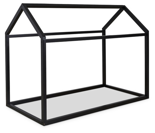 Flannibrook - Black - Twin House Bed Frame (B082-161) by Ashley