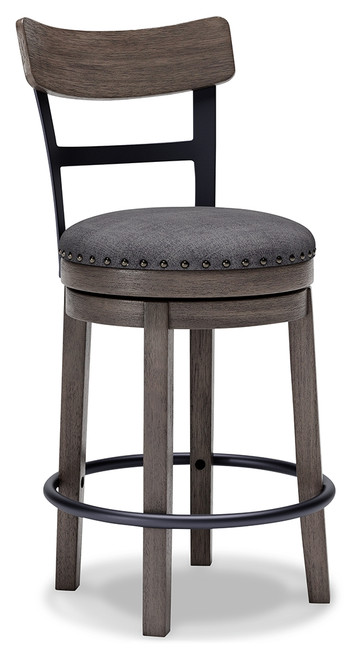 Caitbrook - Gray - Counter Height Bar Stool (D388-224) by Ashley