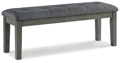 Hallanden - Two-tone Gray - 50" Dining Bench (D589-00) by Ashley