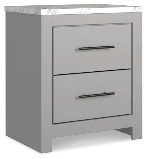 Cottonburg - Light Gray/White - Nightstand (B1192-92) by Ashley