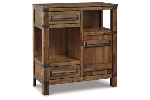 Roybeck Light Brown/Bronze Accent Cabinet (T411-40) by Ashley