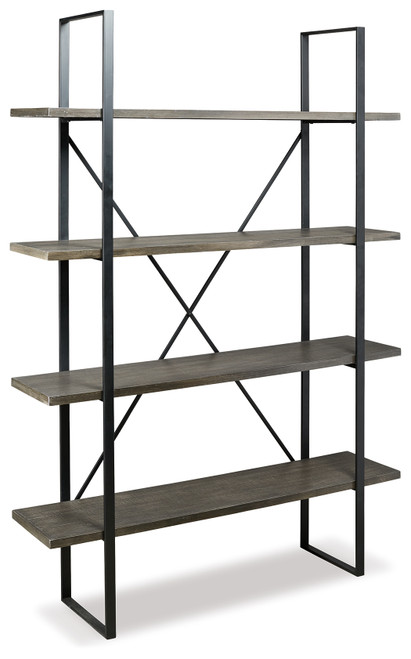 Gilesgrove - Black/Gray - Bookcase (A4000017) by Ashley