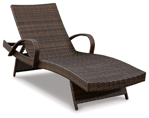 Kantana - Brown - Chaise Lounge (set of 2) (P283-815) by Ashley