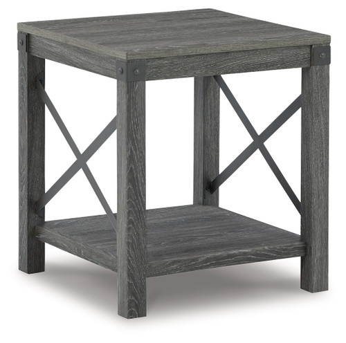 Freedan - Grayish Brown - End Table (T175-2) by Ashley