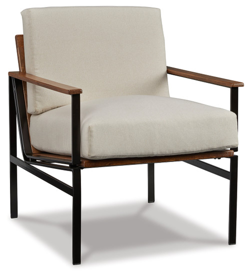 Tilden - Ivory/Brown - Accent Chair (A3000271) by Ashley Tilden - Ivory/Brown - Accent Chair (A3000271) by Ashley